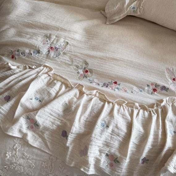 Butterfly Blossom Whisper Bedding Set