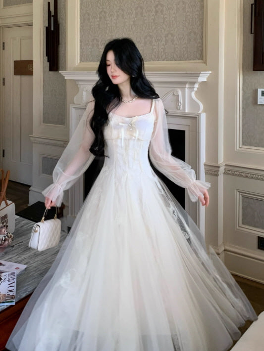 Ethereal Lace Dream Gown