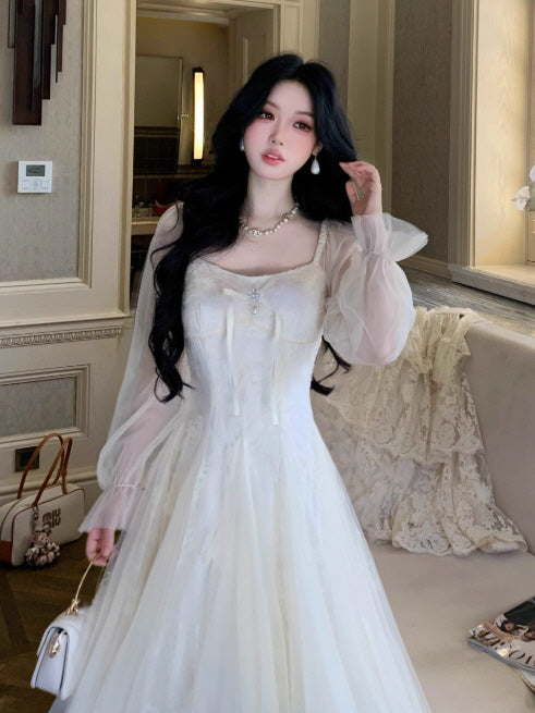 Ethereal Lace Dream Gown