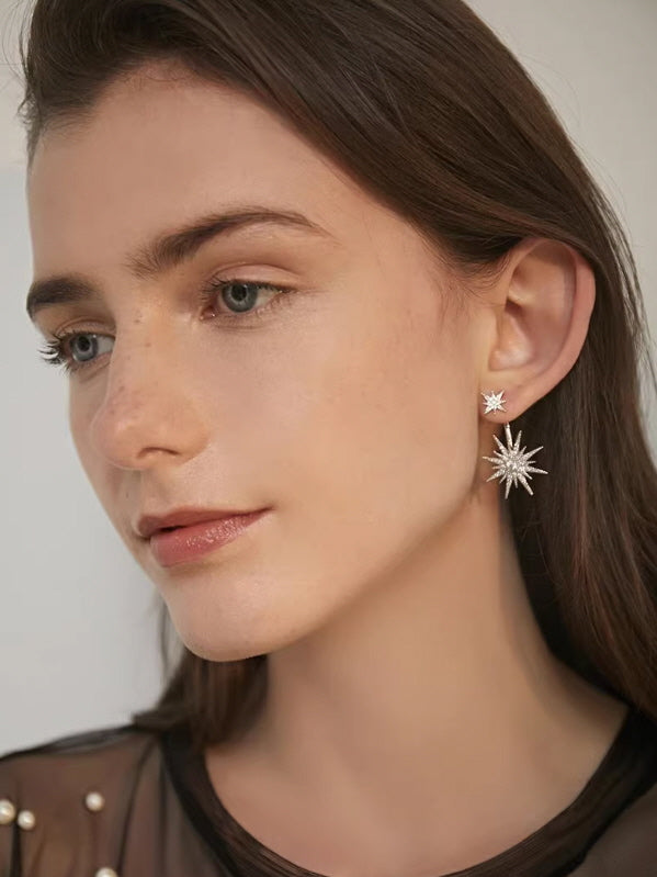 Starlight Radiance Drop Earrings