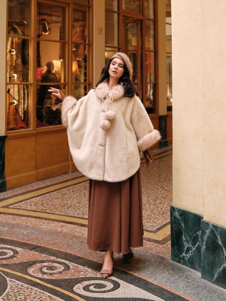 Mocha Lace Corset Ruffle Dress