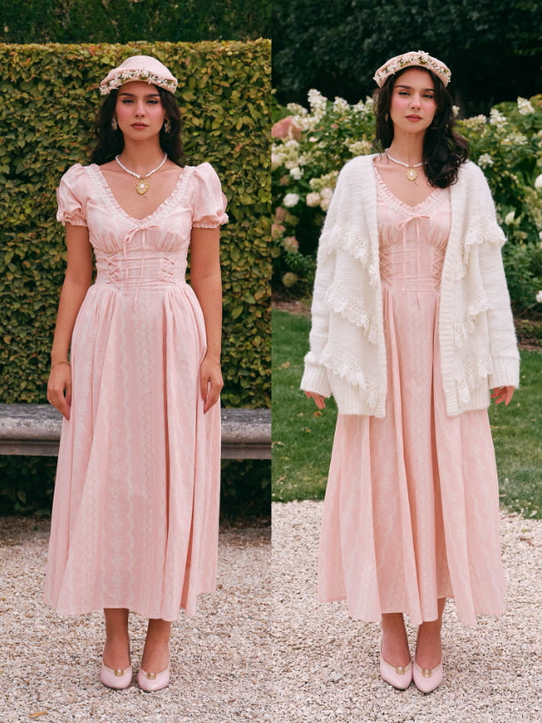 Lace Whisper Romantic Knit Cardigan