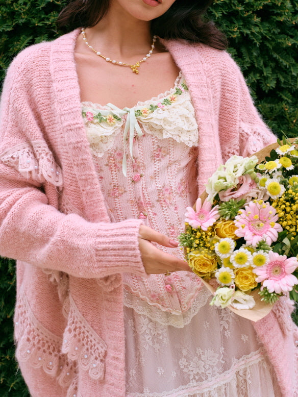 Blooming Lace Garden Corset