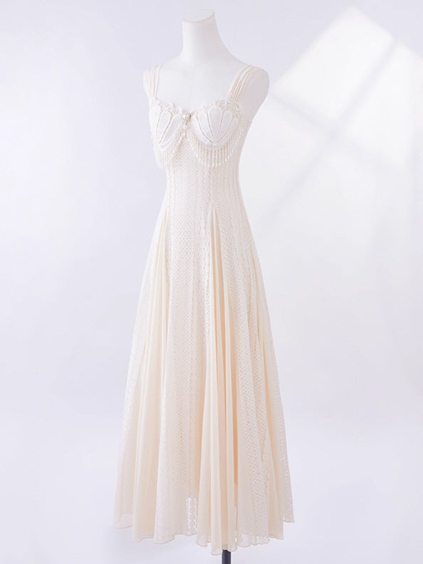 Seashell Pearl Fairytale Gown