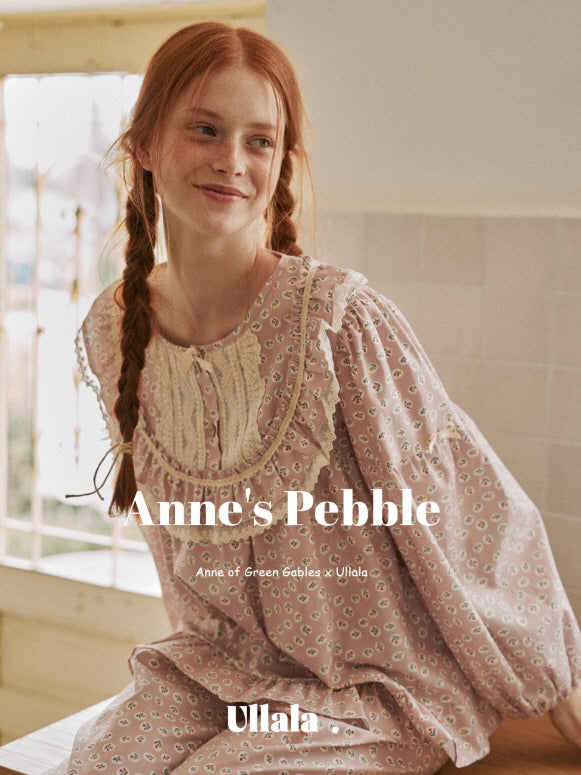 Blush Daisy Lace Ruffle Loungewear Set