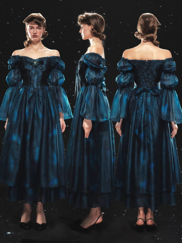 Midnight Enchantress Moonlit Gown