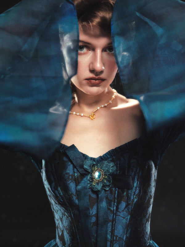 Midnight Enchantress Moonlit Gown