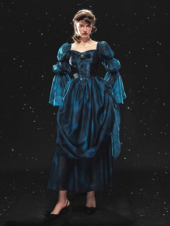 Midnight Enchantress Moonlit Gown