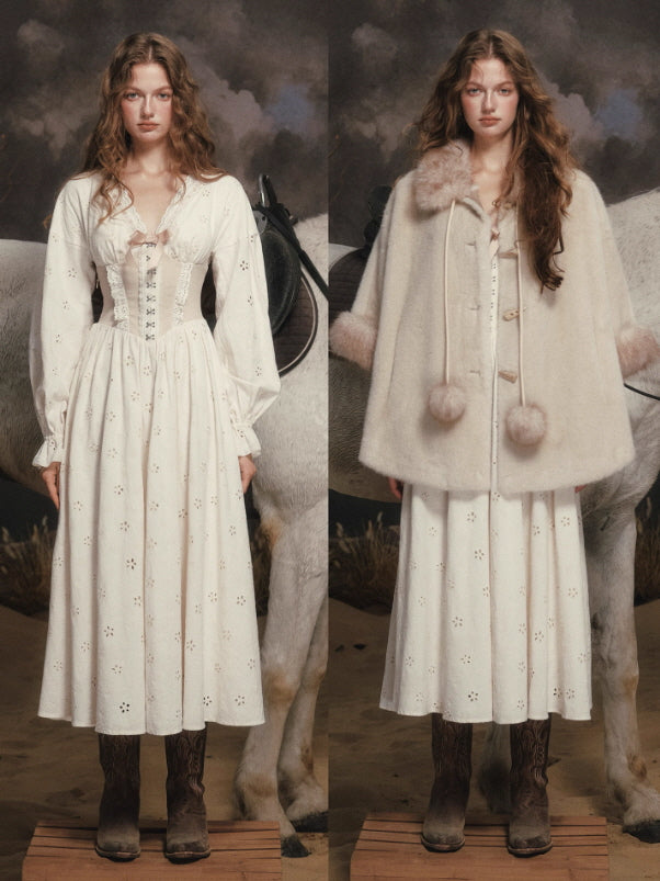 Prairie Lace Corset Meadow Dress