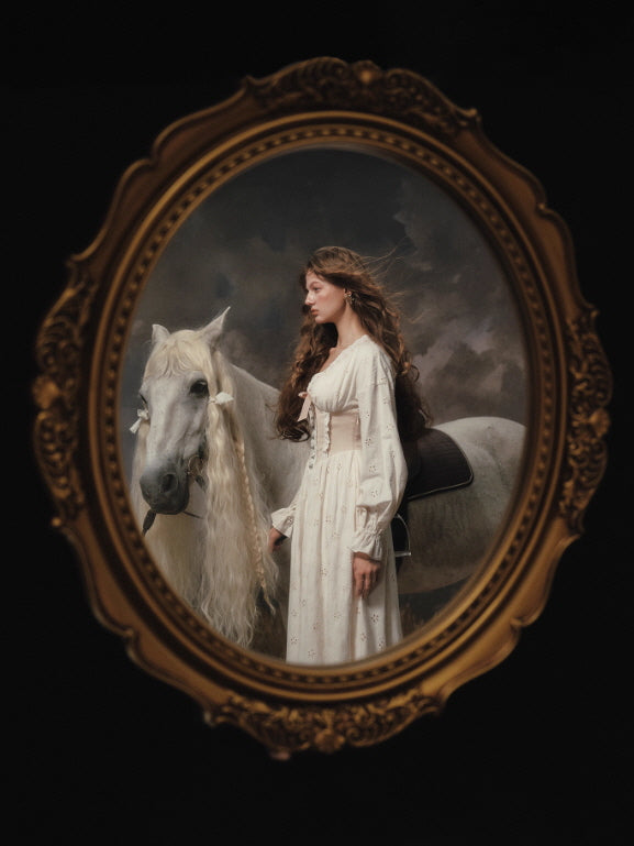 Prairie Lace Corset Meadow Dress