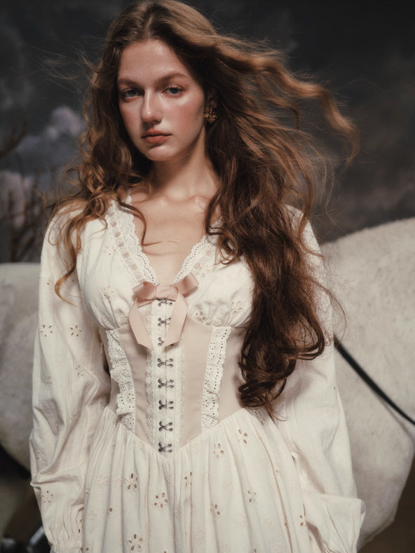 Prairie Lace Corset Meadow Dress