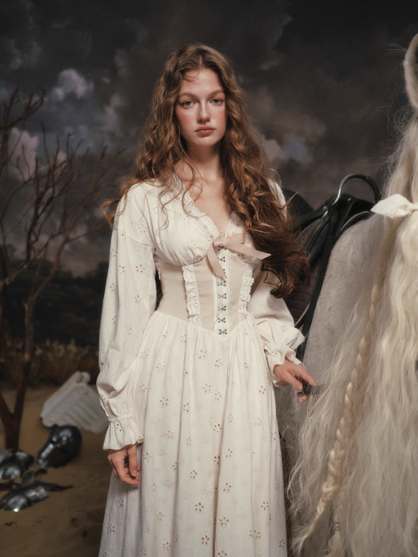 Prairie Lace Corset Meadow Dress