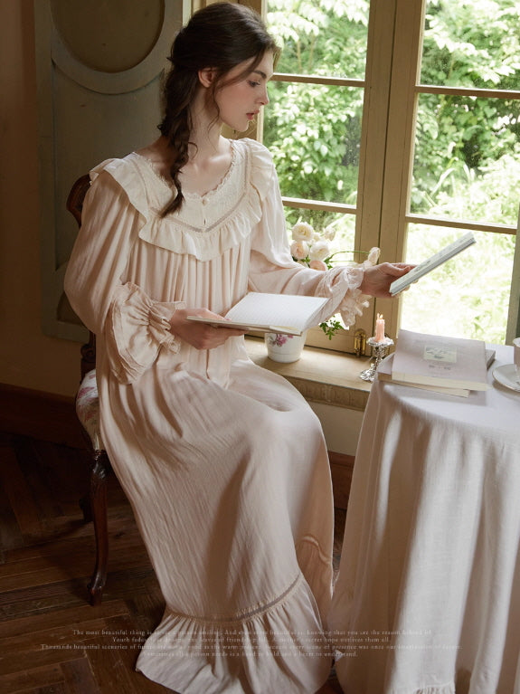 Whispering Dawn Vintage Nightgown