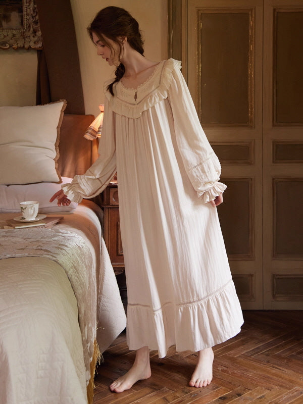 Whispering Dawn Vintage Nightgown