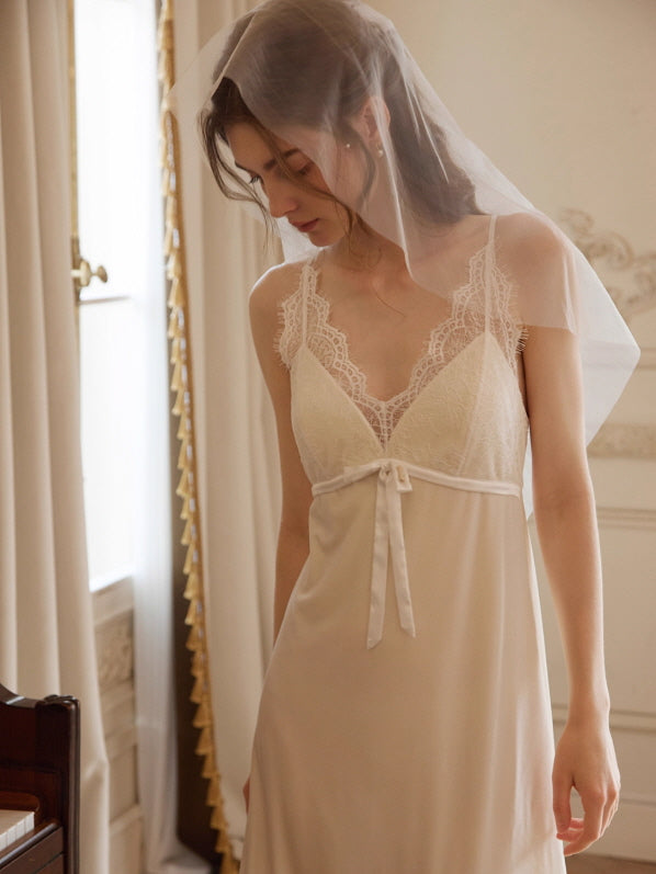 Forever Lace Bridal Nightgown