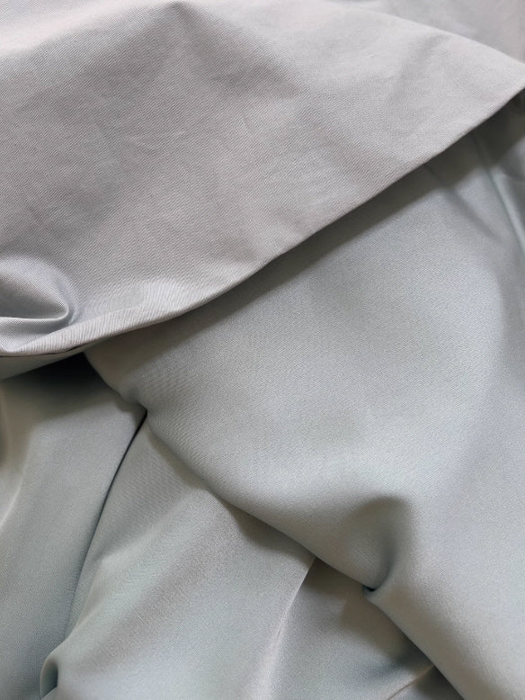 Powder Blue Garden Rose Lace-Up Dress