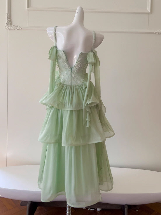Enchanted Tiered Ruffle Garden Dress