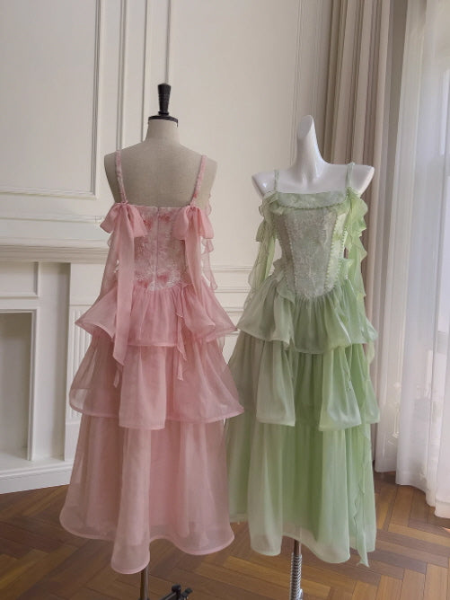 Enchanted Tiered Ruffle Garden Dress