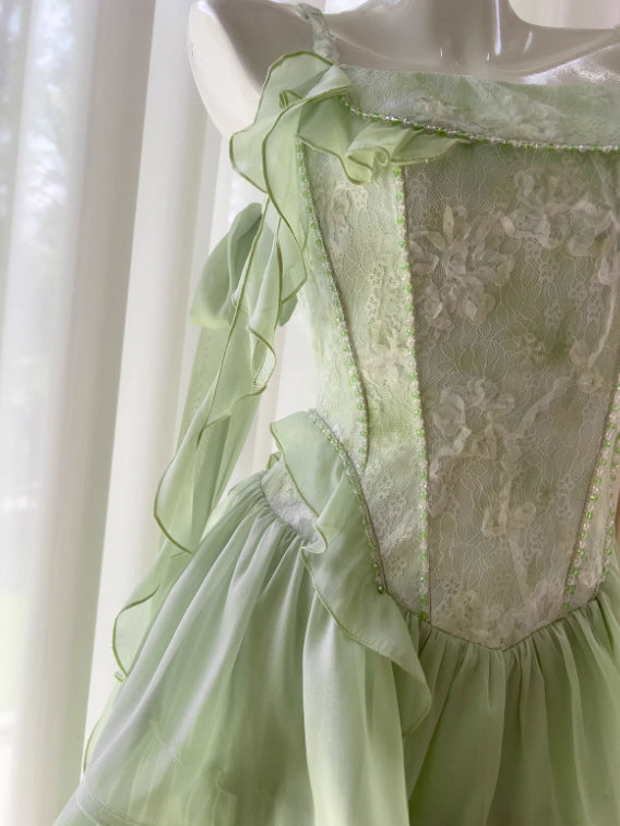 Enchanted Tiered Ruffle Garden Dress