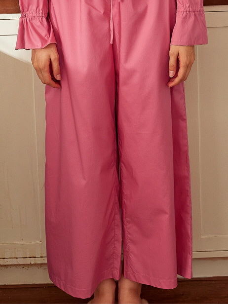 Rose Garden Ruffle Tie Loungewear Set