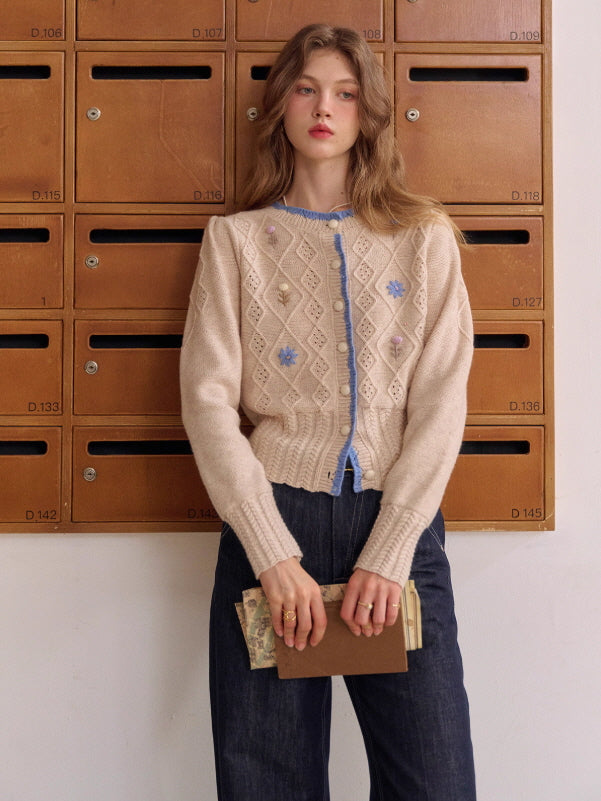 Blossom Stitch Vintage Cardigan