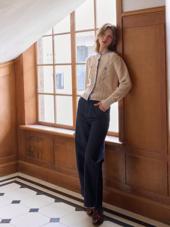 Blossom Stitch Vintage Cardigan