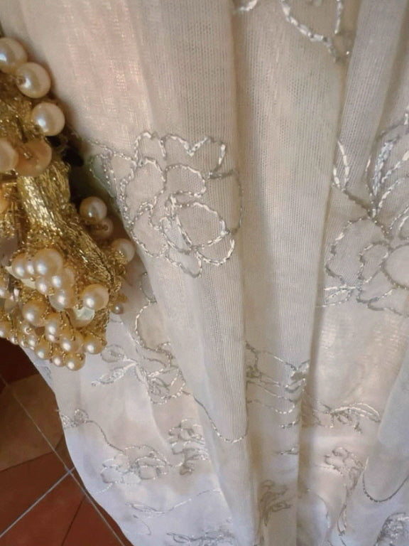 Golden Blossom Vintage Fairytale Dress
