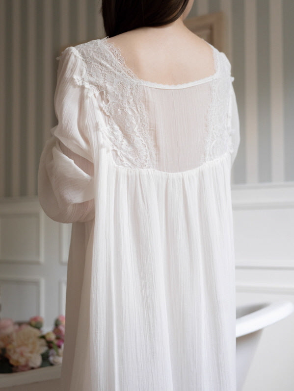 Lace Veil Reverie Nightgown