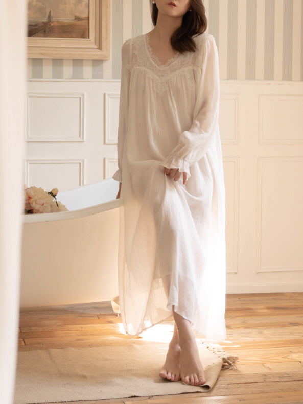 Lace Veil Reverie Nightgown
