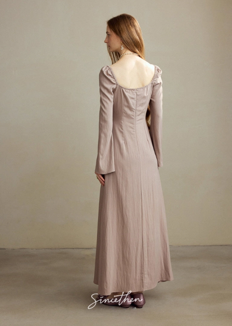 Romantic Ruffle Muse Long Dress