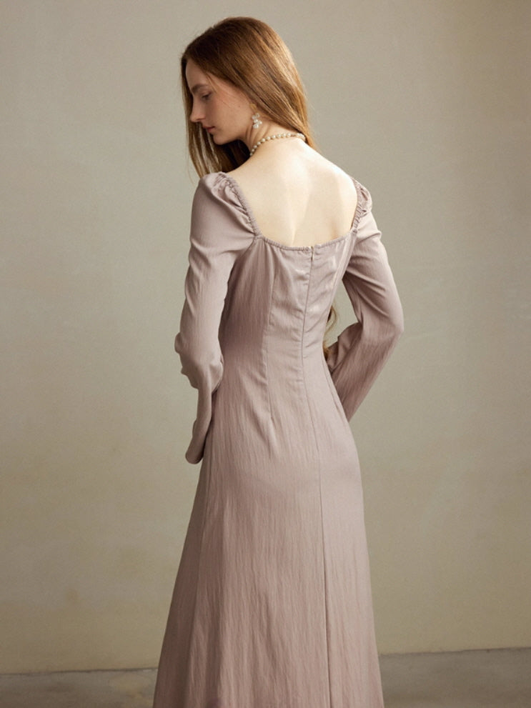 Romantic Ruffle Muse Long Dress