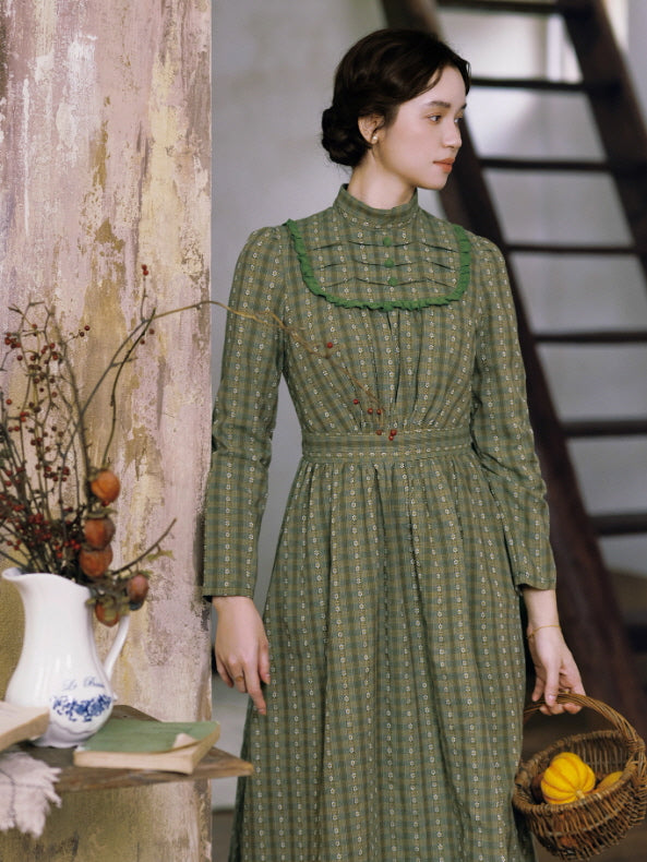 Moss Meadow Storybook Prairie Dress