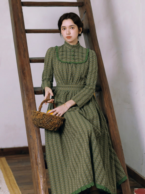 Moss Meadow Storybook Prairie Dress