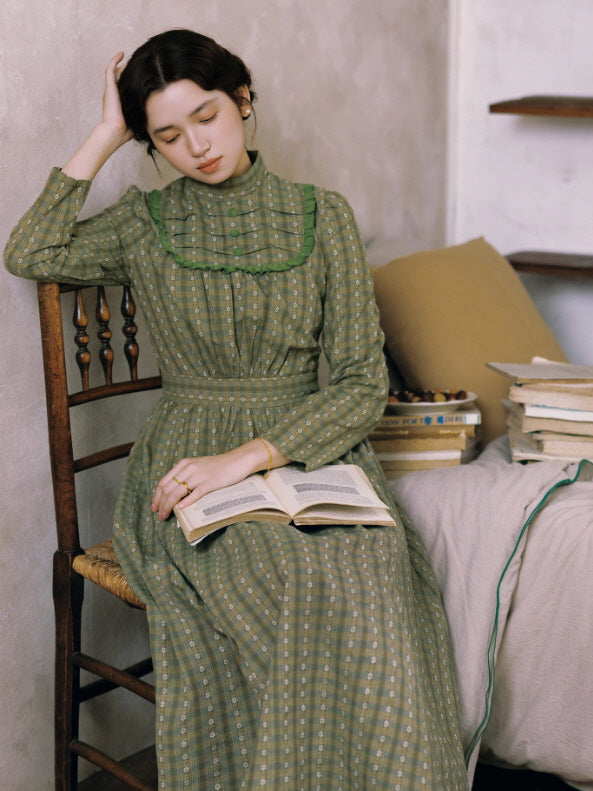 Moss Meadow Storybook Prairie Dress