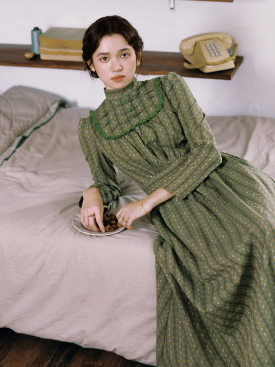 Moss Meadow Storybook Prairie Dress