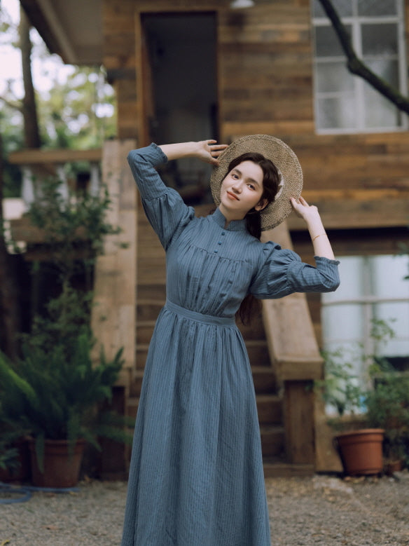 Blue Haze Vintage Cottage Daydress