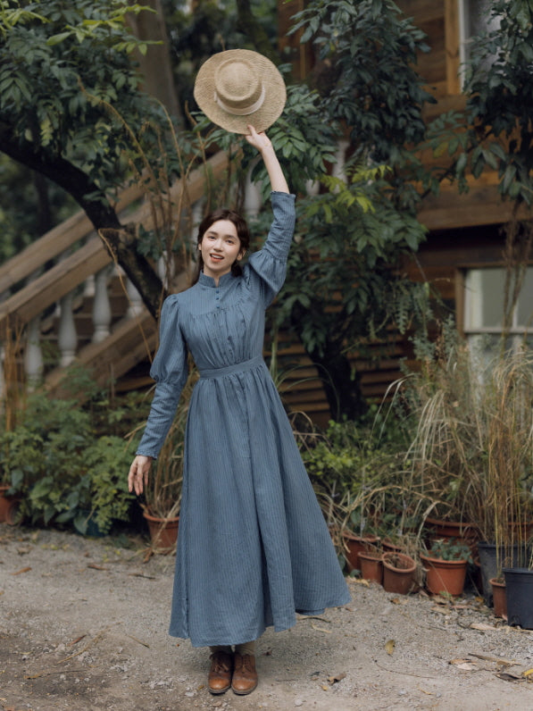 Blue Haze Vintage Cottage Daydress