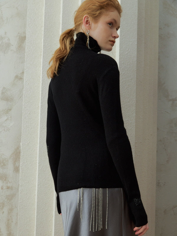 Butterfly Stardust Turtleneck Knit