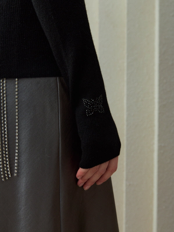 Butterfly Stardust Turtleneck Knit