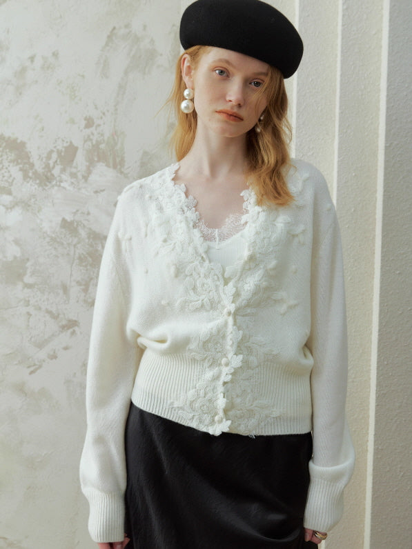 Heirloom Lace Garden Cardigan