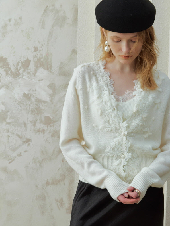 Heirloom Lace Garden Cardigan