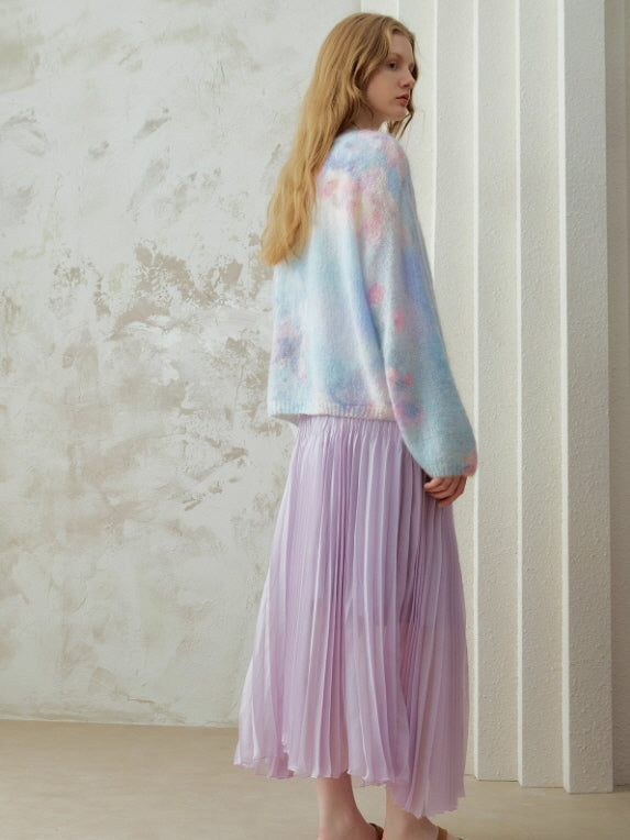 Pastel Cloud Garden Cardigan