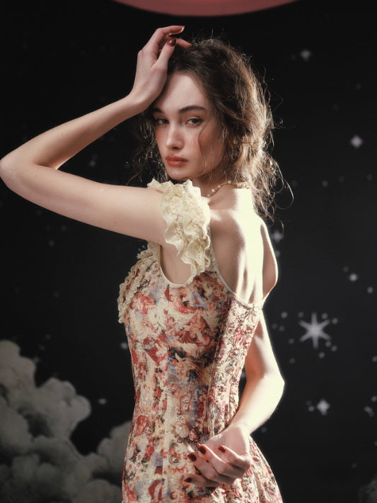 Starlit Rose Corset Dress