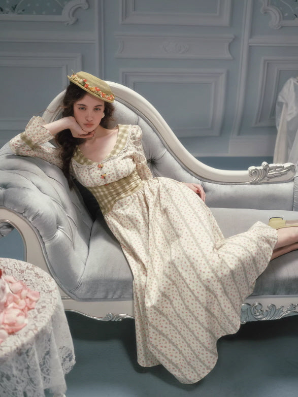 Meadow Heirloom Floral Corset Dress