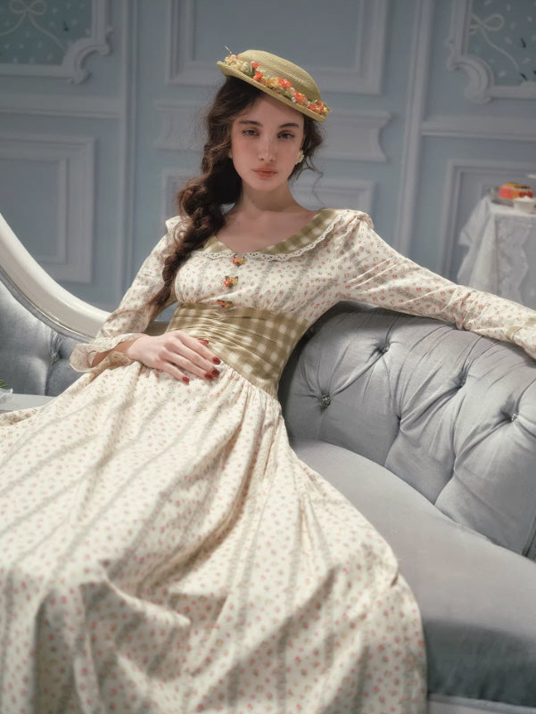 Meadow Heirloom Floral Corset Dress