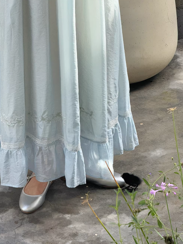 knee length dresses for ladies Momyknows White Lace Off Shoulder Bow Drawstring Ruffle Flare Sleeve  Elegant Photoshoot Baby Shower Maternity Mini Dress