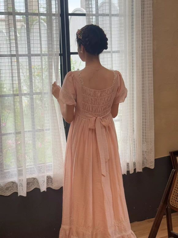 lace up corset prom dresses Berylove Women Pink Strapless Corset Prom Dress With Slit Mermaid Satin  Appliqued Maxi Party Dress With Lace Up Back main image 1