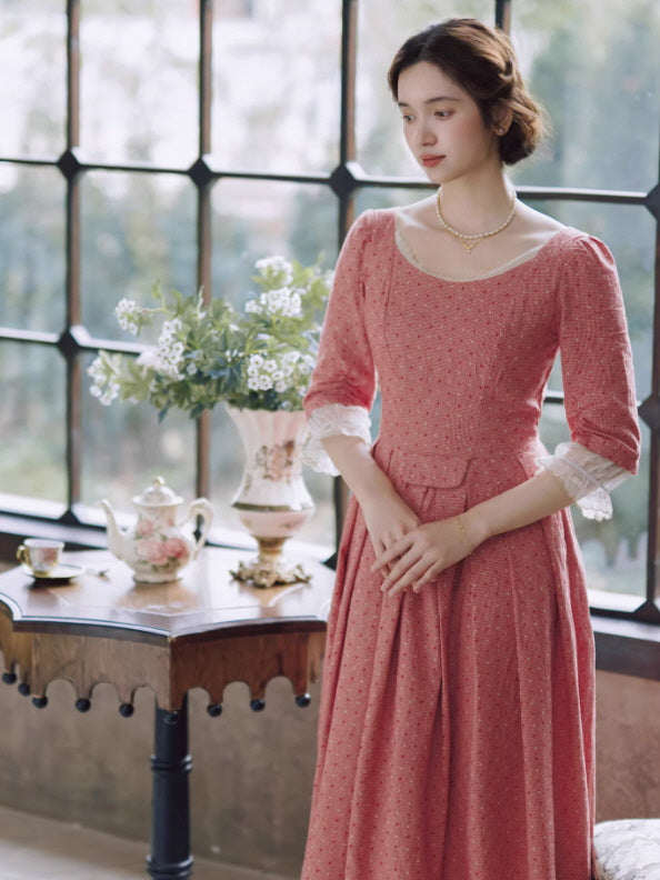 French Vintage Cottagecore Princess Dress