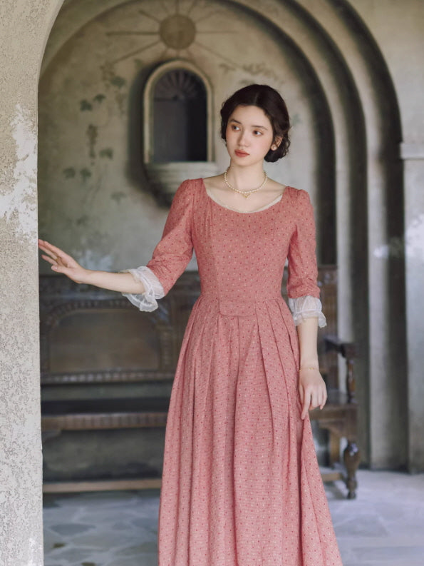 French Vintage Cottagecore Princess Dress