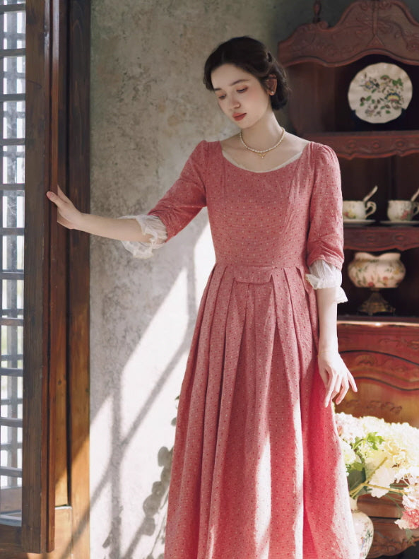 French Vintage Cottagecore Princess Dress